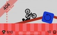 Wheelie Challenge: Wheelie Fall Stickman