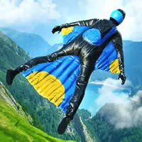 Base Jump Wingsuit Flying