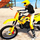 beach bike stunt racing