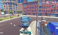 3D City: 2 Player Racing: Car Racing