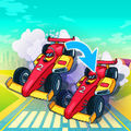 idle merge car and race