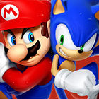 super mario and sonic